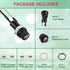Panel Mount Fuse Holder 5X20 mm 250V AC 10A 125V AC 15A 12V DC with Pre-Soldered Wires and Fuse Kit