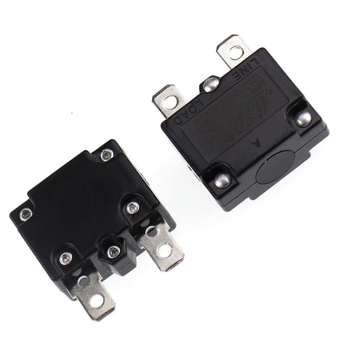 5Pcs 4Amp AUTO Reset Thermal Circuit Breaker 125/250V AC 32V DC Overload Protector Switch Relay Fuse