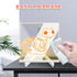 LED Note Board with Colors, 2024 New Glowing Acrylic Message Marker Board, Light up Dry Erase Board with Stand (7.9 *