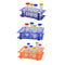 3 Pack Test Tube Rack, Centrifuge Tube Holder for 10ml/15ml/50ml, Detachable Plastic Stand