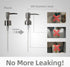 FE Soap Dispenser, 13.5oz Ceramic Bathroom Soap Dispenser with 304 Stainless Steel Pump, Decorative Liquid Hand Soap
