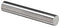 Vermont Gage 111251800 Steel No-Go Plug Gage, 0.518" Gage Diameter, Tolerance Class ZZ