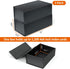 4X6 4 6 Inches, 1200 2 Pack, tutata Index Card Holder, Index Card Storage Box x Fits Flash Cards - Black