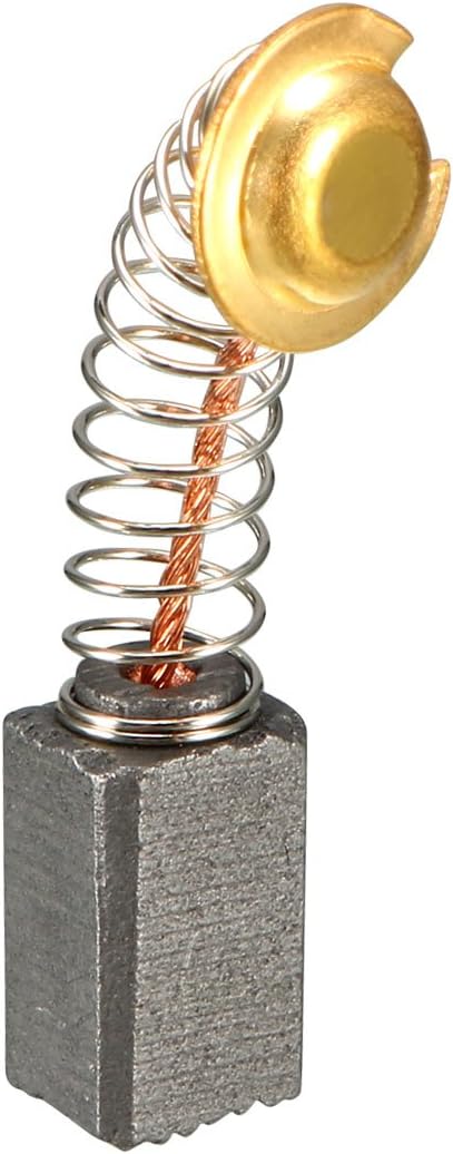 uxcell 10Pcs Carbon Brushes, 13mmx7.5mmx6.5mm for Electric Motor, Rotary Hammer, Drill, Circular Saw