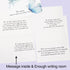 Hunanyume 50 Pack 46 Funeral Thank You Cards with Envelopes, Stickers & Message Inside, in Watercolor Flowers