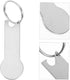 4PCS Set DOITOOL Stainless Steel Shopping Cart Token Keychain Bottle Opener Portable Trolley Release Key for Easy