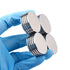 MIKEDE 20 Pack Strong Neodymium Disc Magnets, 1.26 inch D x 0.08 inch H with Double-Sided Adhesive
