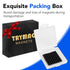 TRYMAG Black Small Magnets, 400Pcs Rare Earth Magnets in 3 Sizes for Crafts, Mini Fridge, Office, Kitchen Cabinet