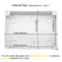 LeMotech Junction Box with Reserved Holes, ABS Plastic Electrical Box IP65 Waterproof Dustproof Project Enclosure