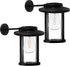 Solar Wall Lights Outdoor, Dusk to Dawn Outdoor Lighting Fixtures Wall Sconce,