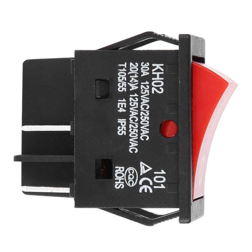 Switch, 120V AC/250V AC 30A Welder Welding Machine, 4-Pin 2 Position Toggle Switch (1PCS)