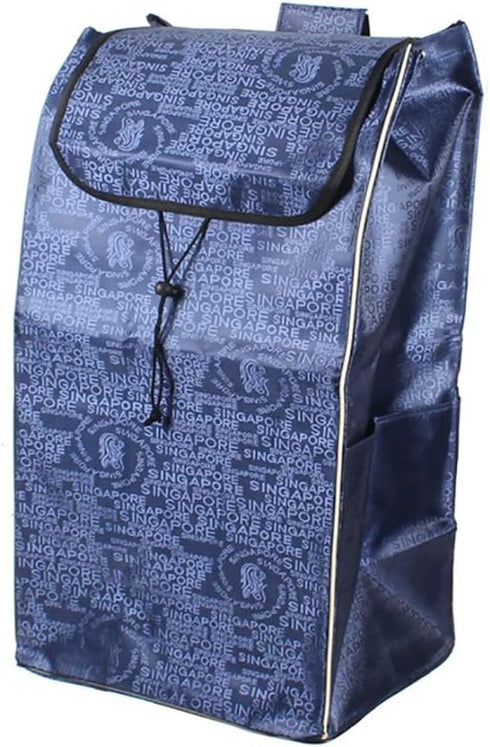 SH-gwtc Shopping Cart Bag/Trolley Replacement Bag Oxford Cloth Waterproof Storage Bag/Replacement Bag 72L