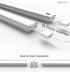 10 Inch 3 Dimmable 4000K Counter Leetdud Hand Wave Under Cabinet LED Lighting Plug in, Pcs Linkable Ultra Thin Aluminum
