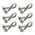 M4 Screw Pin Twist Shackle, Stainless Steel 304 D Ring Anchor Shackle for Rigging Accessories, Material Handling (Pack
