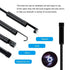 3 in 1 Endoscope Inspection Camera: Digital Semi-Rigid Borescope, Waterproof Black HD Camera, 2m/78.7inch