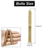 5/16-18 x 3 Inch Hanger Bolts, 12 Pcs Self-Tapping Screw Hanger Bolts Double Headed Bolts Wood Dowel Screw Bolts Furniture Accessories for Wood Joint