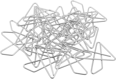 JAM PAPER Colorful Butterfly Paper Clips - Silver Clamps - 20/Pack