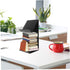 Cabilock Wide Bookshelf Rack Bookends for Heavy Books Flyer Holder Heavy Duty Easel Stand Metal Bookends Picture Frame