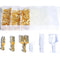 4.0mm Diameter Bullet Terminals Quick Connector, Insulating Sleeves, Brass Electrical Crimping Plug for Car Cold Cable
