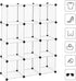 SONGMICS Cube Storage Organizer - Set of 12 Plastic Cubes for Room Organization (12.2 x 36.6 x 48.4 Inches, White)