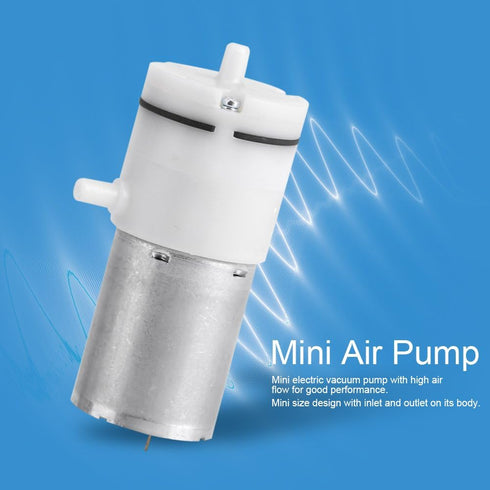 12V 2 12 Delaman DC Vacuum Pump, Mini Air Pump with Hose Clamps Volt Diaphragm Pump Self Priming Sprayer Pump