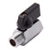 3/8" Brass Mini Ball Valve NPT Female x Male Shut-Off Valve