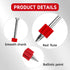 2-1/2" Powder Actuated Fasteners with .300 Head .145" Shank and Flute for Powder Fastening & Power Framing Systems, 100
