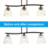 3pcs E26 E27 1-1/2 Inches 50mm 1.97" PATIKIL Light Socket Shade Ring, Medium Base Metal Sockets Lock Ceramic/Porcelain