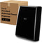 Karat Black Multi-Fold Paper Towel Dispenser - Wall Mount, Touchless Operation for