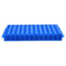 YOKIVE Double Panel Plastic Tube Rack Holder | Great for 11.5mm, 7.5mm Lab Test Tube (Blue, 96-Sockets)