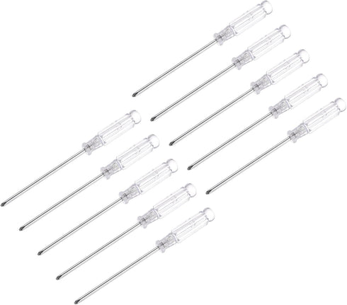 uxcell Mini Phillips Screwdriver, 3.0mm Cross Head, 115mm Length, 10 Pcs for Small Appliances Repair
