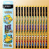 Pikachu Pencils with Eraser, 2B Triangular Pencils 12 Count (Blue) by Pikachu