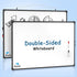 MaxGear Magnetic Dry Erase White Board, 36 X 24 Inches Double Sided, Black Aluminum Frame for Wall