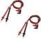 XMHF Digital Multimeter Banana Plug Connector Electrical Test Lead Probe Cable, 1000V, 90cm Long, 2Pairs
