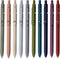 Gel Pens, 10 Pcs 0.5mm Fine Point Smooth Writing Pens, High-End Black Ink Pens for Journaling, School Office Supplies