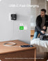 LENCENT Universal Travel Adapter, International Charger with 3 USB Ports and Type-C PD Fast Charging for iPhone,