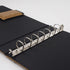 Office Werks Executive Check Binder 9 X 13 Inch, 7 Ring with Zip Pouch, 600 Checks Capacity, Brown