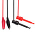 Sumnacon Multimeter Test Lead Set: Stackable Banana Plug to Test Hook, Alligator Clips Test Cable Kit