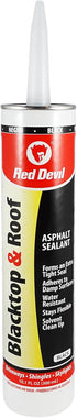Red Devil 0636 Blacktop and Roof Repair Sealant, Pack of 1, Black