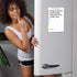 Dry Erase Magnetic To Do List for Fridge, 5.5x8 Small Daily Planner, Magnet White Board, Lined