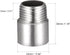 uxcell Shower Head Extension Arm, Stainless Steel 1/2PT Male to 1/2PT Female Thread, 30mm Length Cast Pipe Fitting