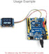 waveshare 1.5inch 128x128 16-bit Communicating I2C OLED Display Module Pixels Grey Level with Embedded Controller via