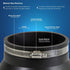 6I89 Flexible Rubber Coupling with Stainless Steel Clamps for 4" Cast Iron / PVC x 4" Clay