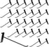 10 Inch Gridwall Hooks, 40 Pack Hanging Hooks for Retail, Home, and Workspace Organization, Displays, and Storage