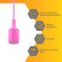 36-Inch 40W E26 Closets 120V Diodesy- Pendant Light Holder Kit with Cord Max Medium Base Modern Hanging Ceiling Round