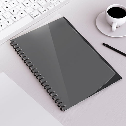 PATIKIL 20 Mil Clear PVC Binding Covers, 10 Pcs A4 Front View Protectors for Business Office Supply