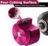 PVC Fitting Saver 2-Inch Head, PVC Reamer with 3/8-Inch Hex Shaft for Sch.40 PVC CPVC ABS Fitting