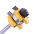 Yakamoz 1/4 Inch Shank Tongue and Groove Router Bit Set, 3 Teeth Wood Milling Tool