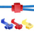 60 Pcs Solderless Quick Splice Snap Wire Connectors, Insulated Electrical Splice for 12-10 AWG and 18-14 AWG