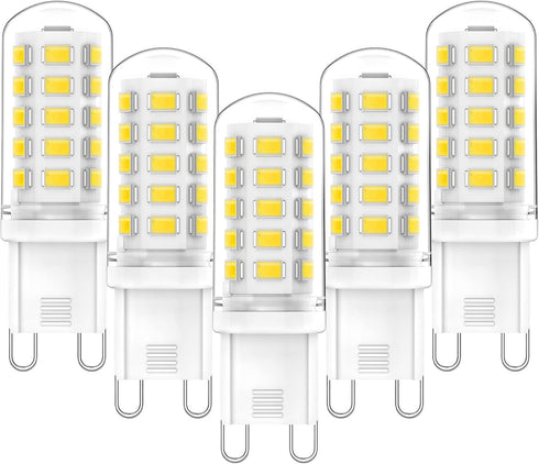 YUIIP G9 LED Bulb 6000K Daylight White 4W (40W Halogen Equivalent), AC120V